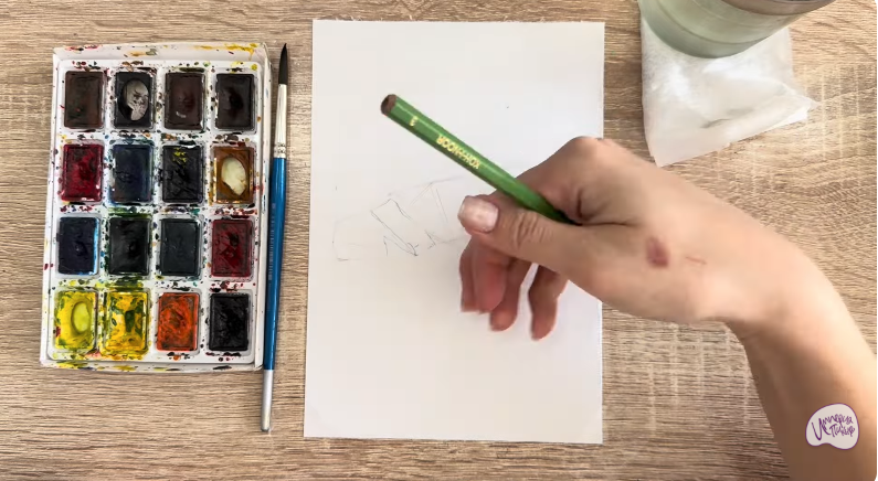 Рисуем Филе тунца