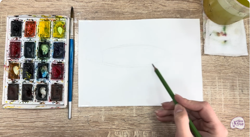 Рисуем Подуст