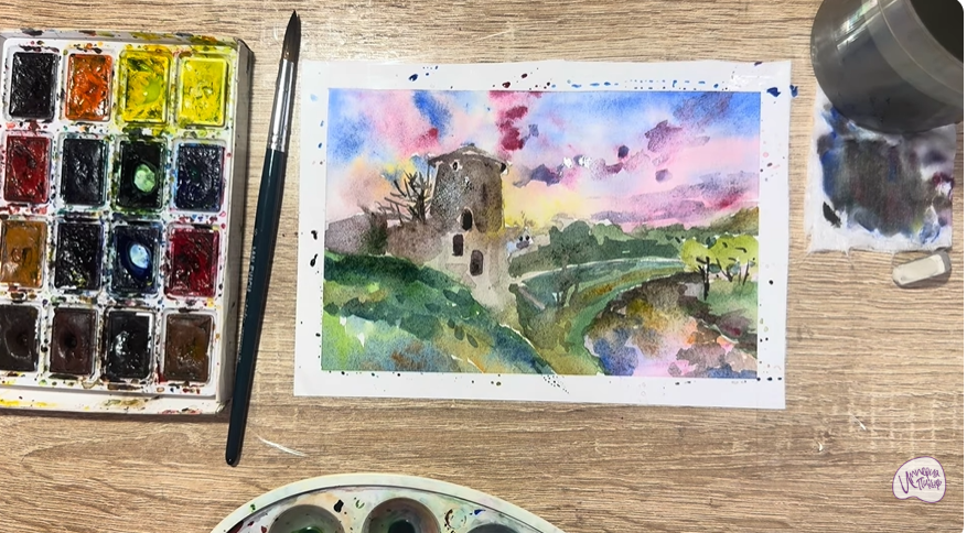 Рисуем Латвия
