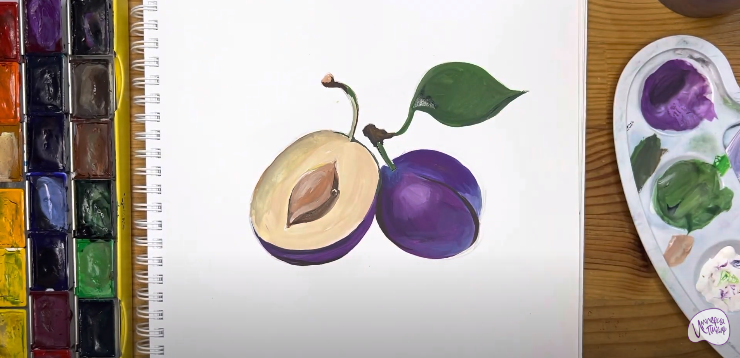 Рисуем Слива