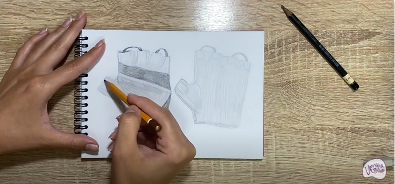 Рисуем Перчатки для фитнеса