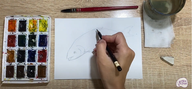 Рисуем Голец