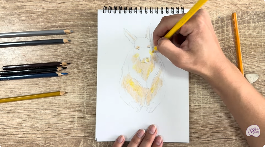 Рисуем Горная вискаша
