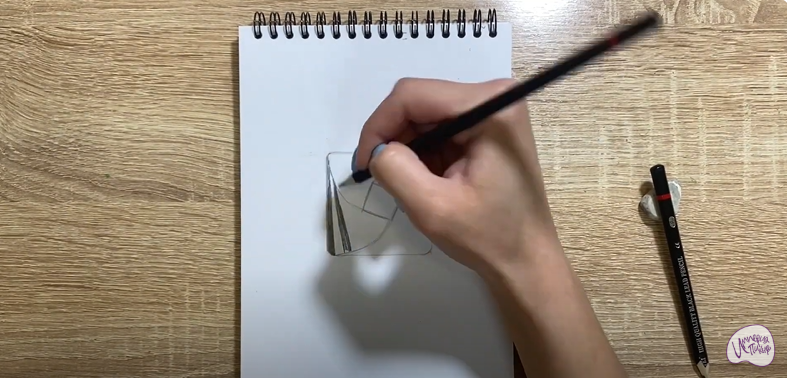 Рисуем Оптическая иллюзия