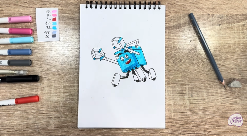 Рисуем Тяга из "Живой гараж"