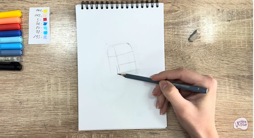 Рисуем Диз из "Живой гараж"