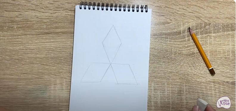 Рисуем Mitsubishi