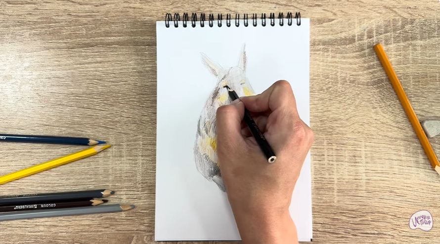 Рисуем Горная вискаша