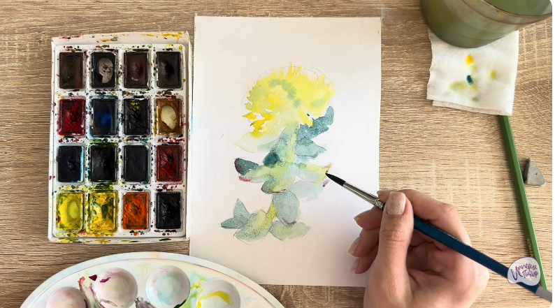 Рисуем Радиола розовая