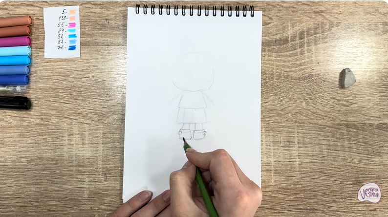 Рисуем Рори Блуберри