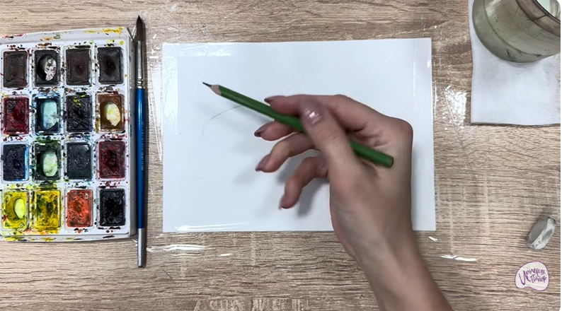 Рисуем Стадион Краснодар