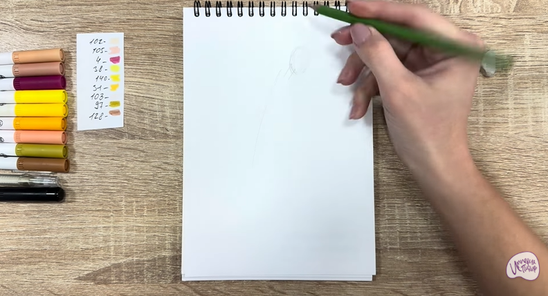 Рисуем Хани Лемон из "Город героев"