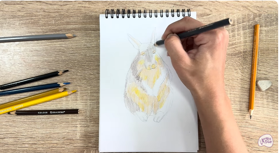 Рисуем Горная вискаша