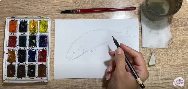 Рисуем Голец