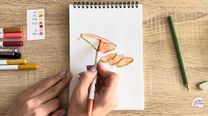 Рисуем Карпаччо