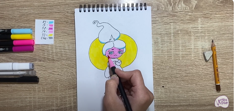 Рисуем Рози из "Семь Королевств"