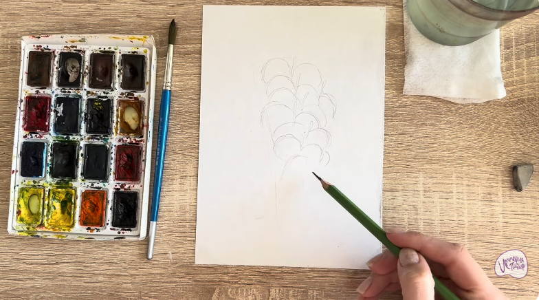 Рисуем Плещатка