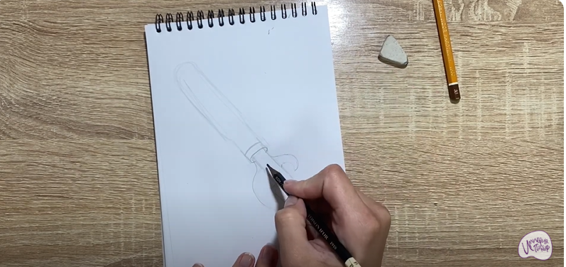 Рисуем Консервный нож