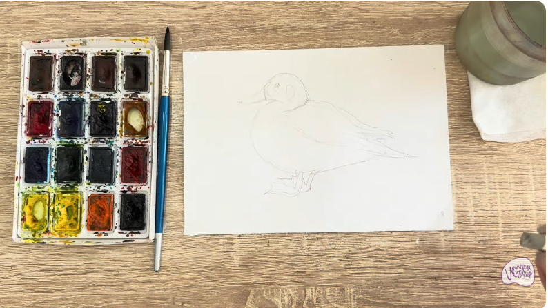 Рисуем Чирок-клоктун