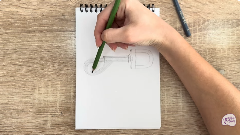 Рисуем Зацепной карабин