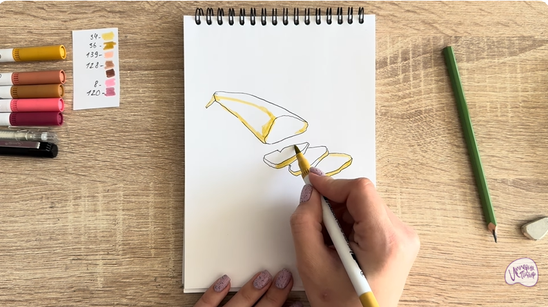 Рисуем Карпаччо