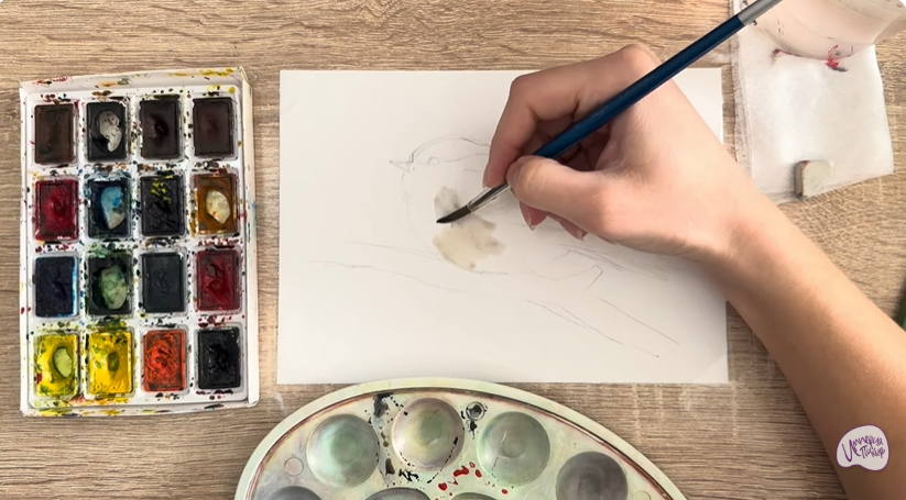 Рисуем Пухляк