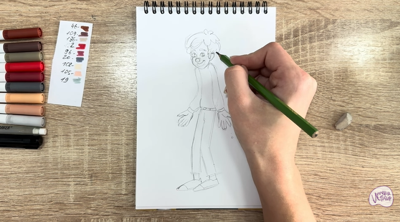 Рисуем Фил Динозавров из «Доктор Динозавров»