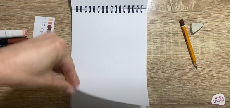 Рисуем Шоколадный брауни