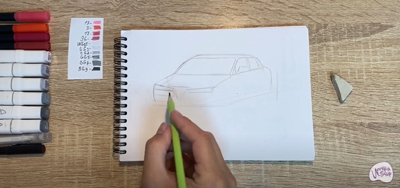 Рисуем Alfa Romeo