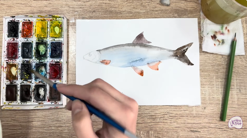 Рисуем Подуст