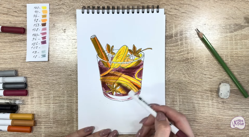 Рисуем Глинтвейн