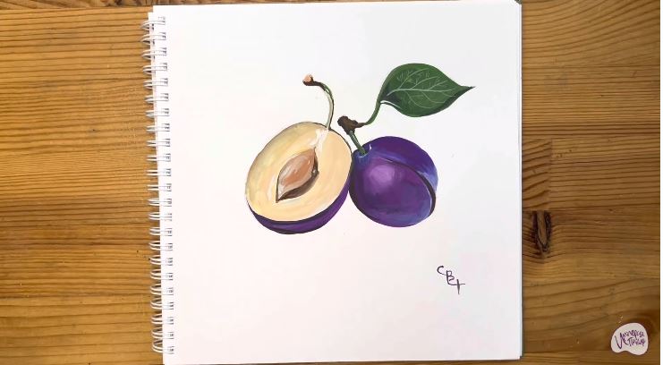 Рисуем Слива