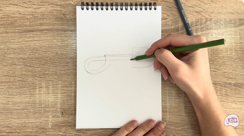 Рисуем Зацепной карабин