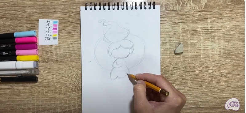 Рисуем Рози из "Семь Королевств"