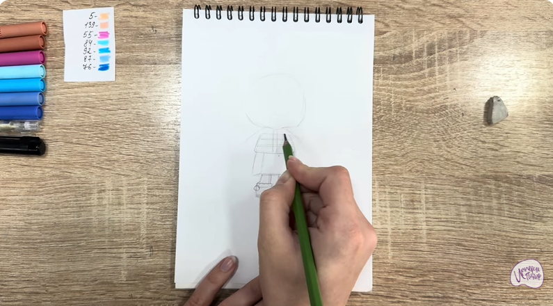 Рисуем Рори Блуберри