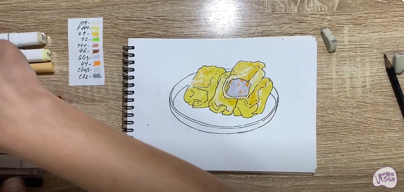 Рисуем Голубцы