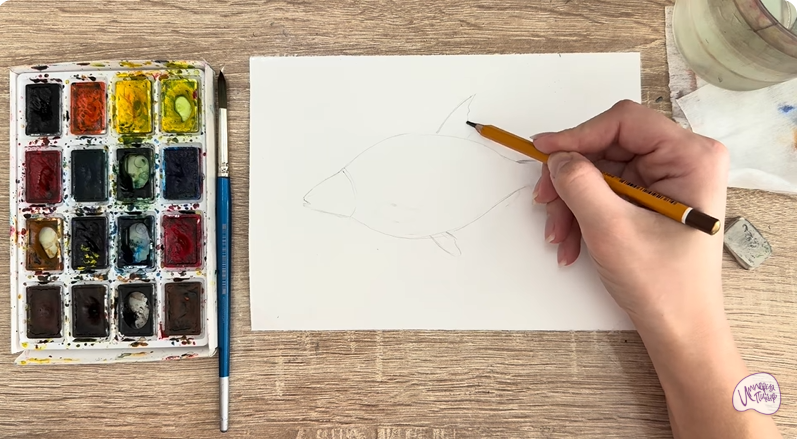 Рисуем Густера