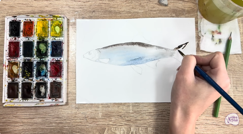 Рисуем Подуст