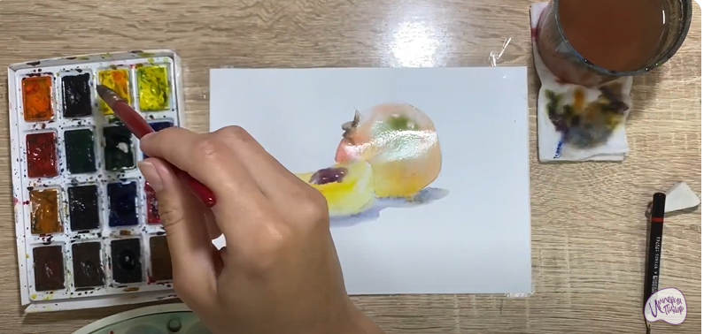 Рисуем Сапота