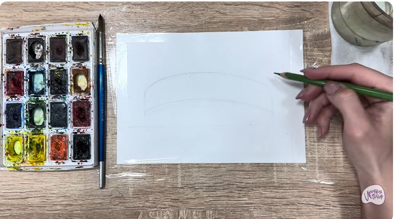 Рисуем Стадион Краснодар