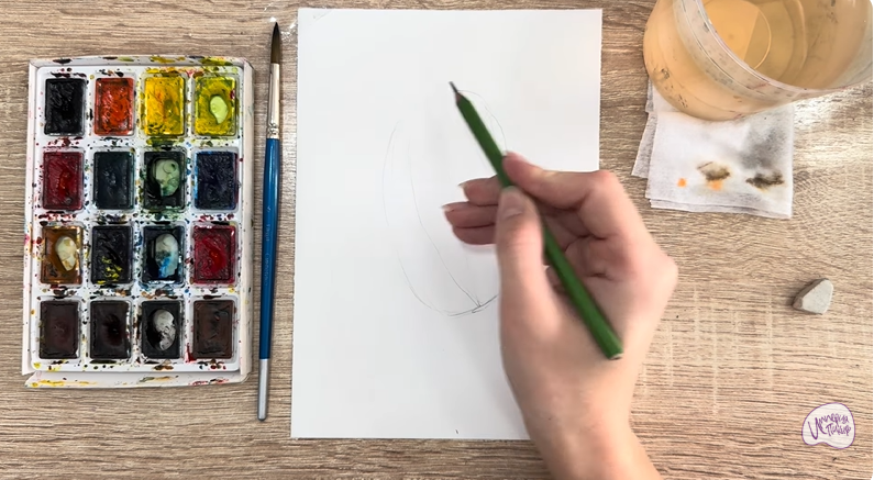 Рисуем Акебия