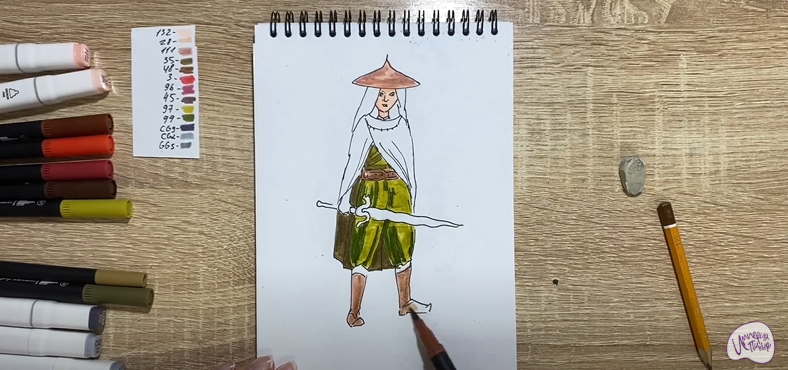 Рисуем Рая