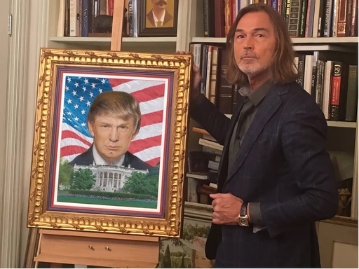 Рисуем Картина Трампа