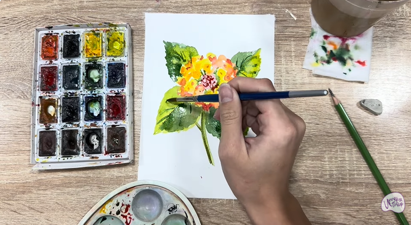 Рисуем Лантана Рисуем Лантана