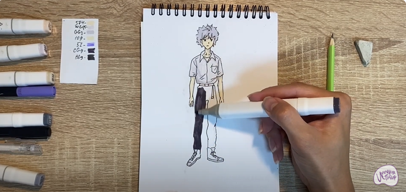 Рисуем Каору