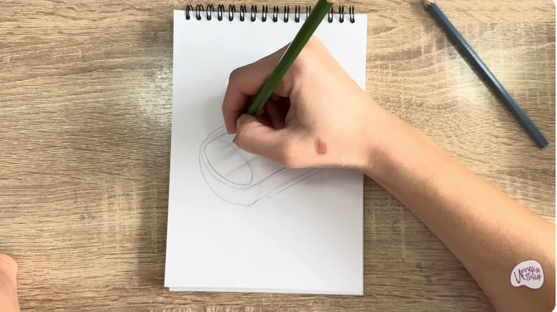 Рисуем Педаль велосипеда