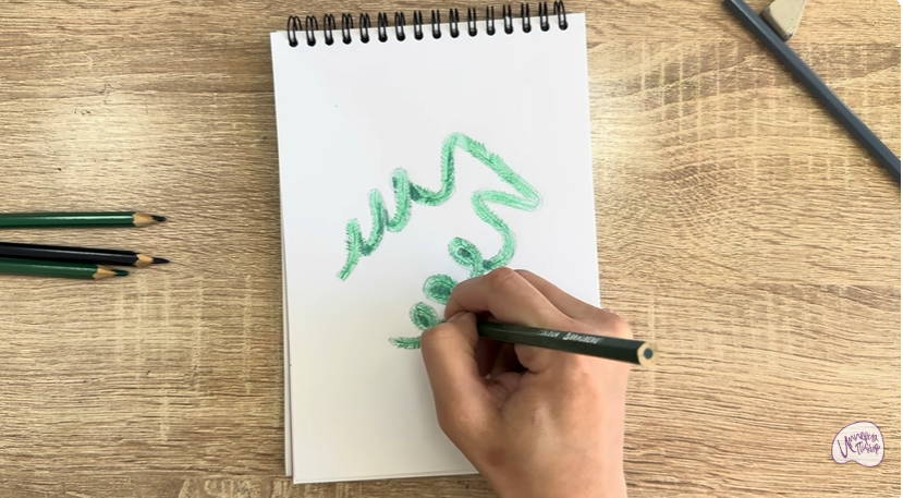 Рисуем Синельная проволока