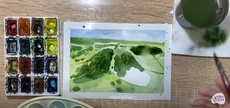 Рисуем Береги лес