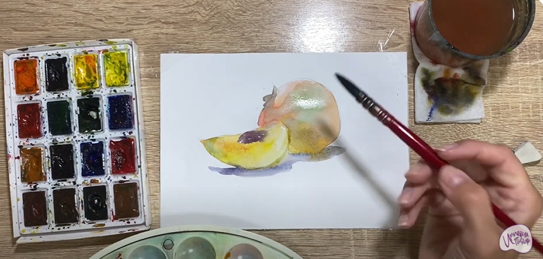Рисуем Сапота