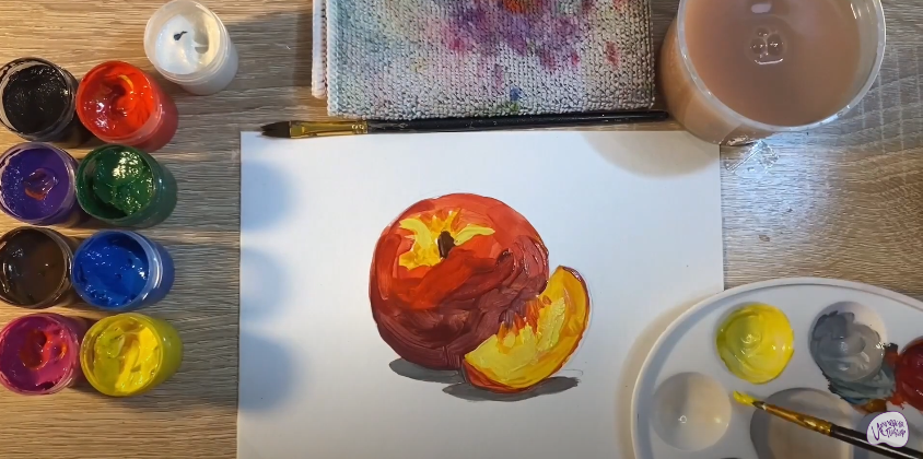 Рисуем Персик